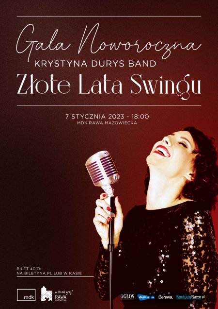 Krystyna Durys Band - Gala Noworoczna Rawa Mazowiecka - koncert