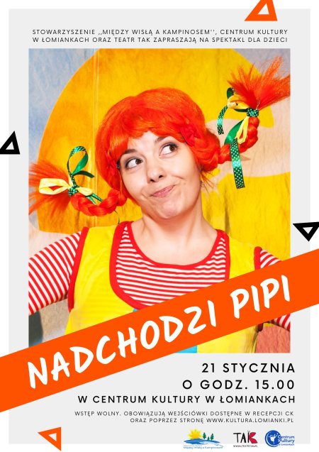 Nadchodzi Pipi - spektakl dla dzieci - dla dzieci