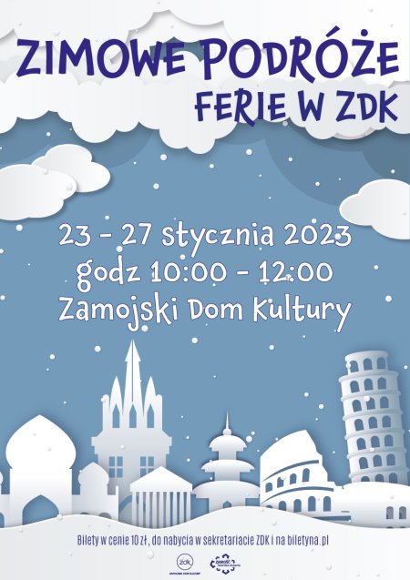 Ferie z ZDK - dla dzieci