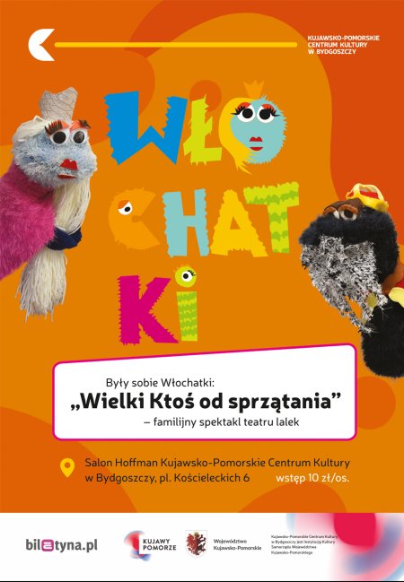 Były sobie Włochatki: Wielki Ktoś od sprzątania - spektakl edukacyjny, familijny - spektakl