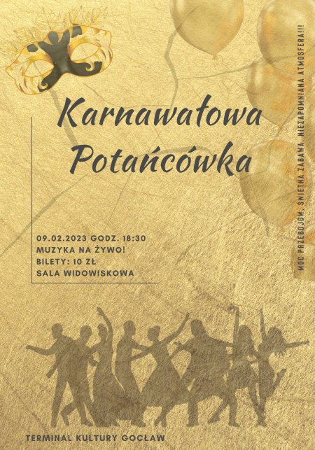 Karnawałowa Potańcówka w Terminalu Kultury Gocław - inne