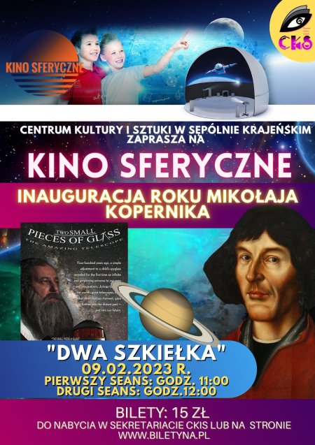 „Dwa szkiełka” kino sferyczne! - inne