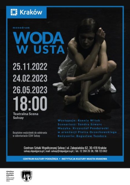 „Woda w usta" Teatralna Scena Solvay - spektakl