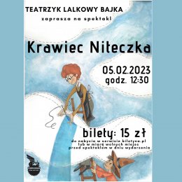 Teatr Lalkowy Bajka "Krawiec niteczka" - dla dzieci