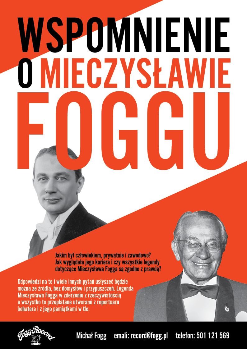 Plakat Wspomnienie o Mieczysławie Foggu 128167