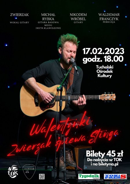 Walentynki - Zwierzak śpiewa Stinga - koncert