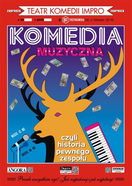 Komedia muzyczna, czyli historia pewnego zespołu - spektakl