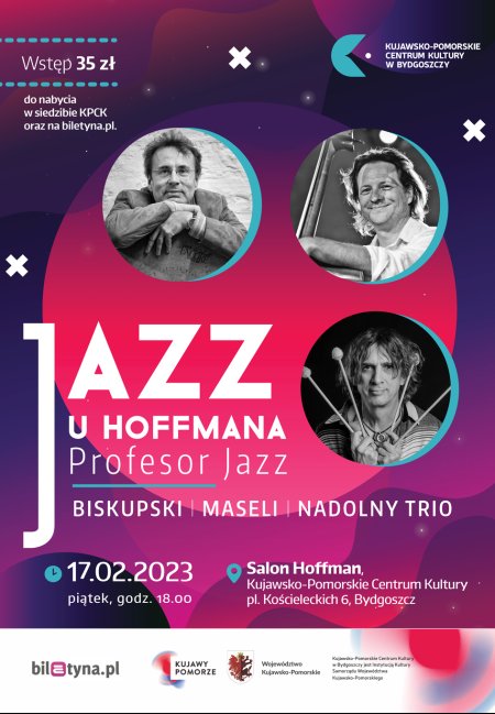 Jazz u Hoffmana: Profesor Jazz, Biskupski/Maseli/Nadolny Trio - koncert