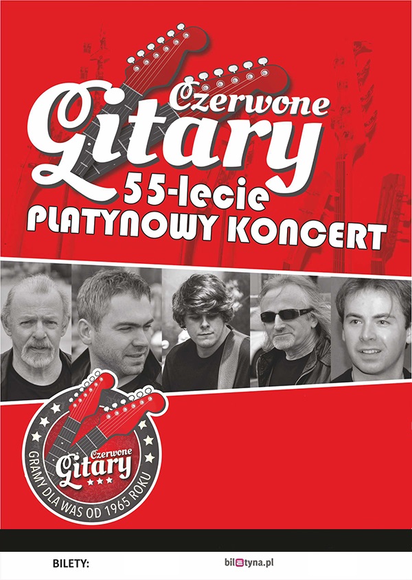 Plakat Czerwone Gitary - 55-lecie. Platynowy koncert 172958