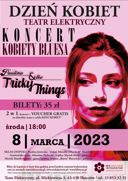 KOBIETY BLUESA - DZIEŃ KOBIET w Teatrze Elektrycznym - koncert