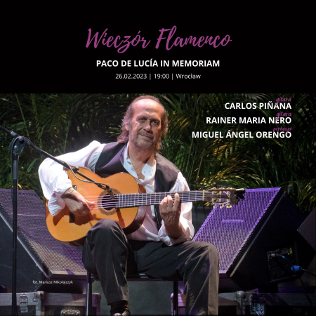 Wieczór Flamenco: Paco de Lucía in memoriam - koncert