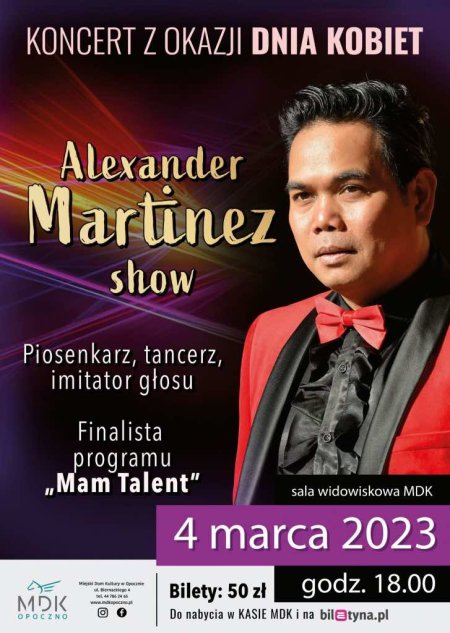 Alexander Martinez Show - koncert