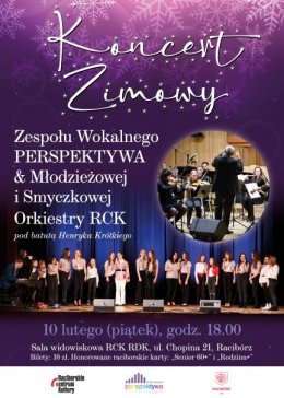 KONCERT ZIMOWY w wykonaniu PERSPEKTYWY i Orkiestr Henryka Krótkiego - koncert