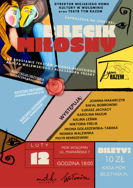 Teatr Tym Razem | Bilecik miłosny - spektakl