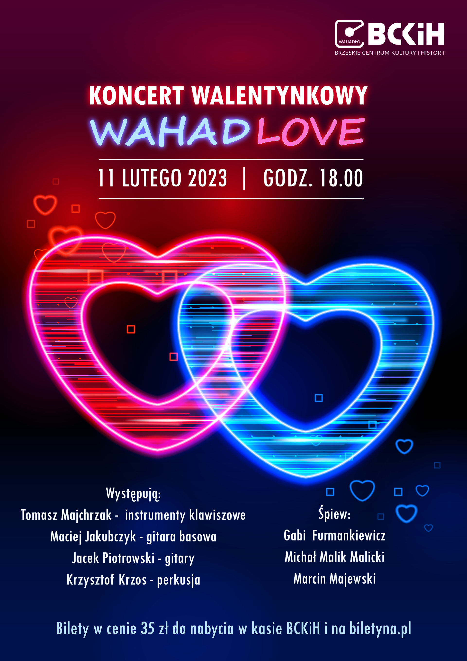 Plakat WahadLOVE - Koncert Walentynkowy 134479
