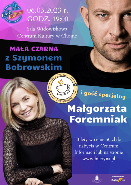 Mała Czarna z Szymonem Bobrowskim - stand-up