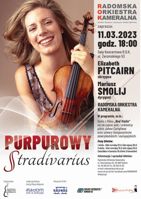 Purpurowy Stradivarius - koncert