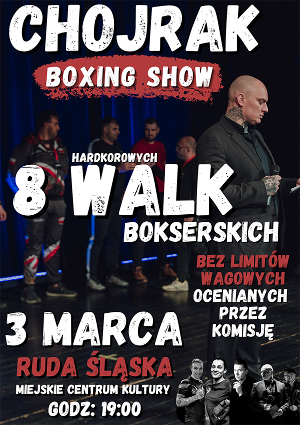 Plakat Chojrak Boxing Show 135647