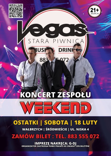 WEEKEND - koncert