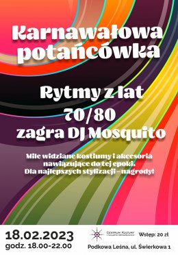 Karnawałowa potańcówka - DJ Mosquito - koncert