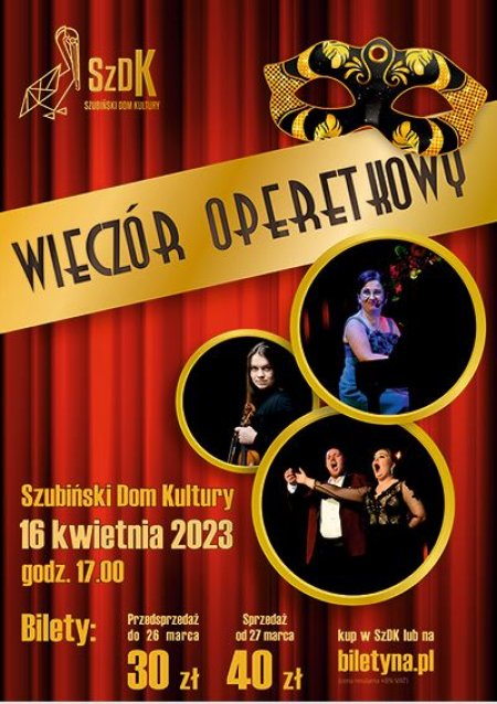 Wieczór operetkowy - spektakl