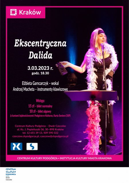 Koncert "Ekscentryczna Dalida" - koncert