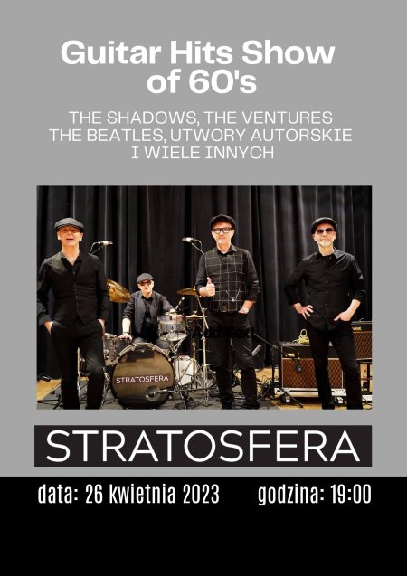 Stratosfera: Guitar Hits Show of 60's - koncert przebojów - koncert