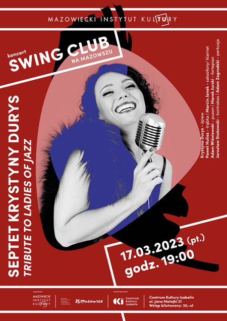 SEPTET KRYSTYNY DURYS - Swing Club na Mazowszu - koncert