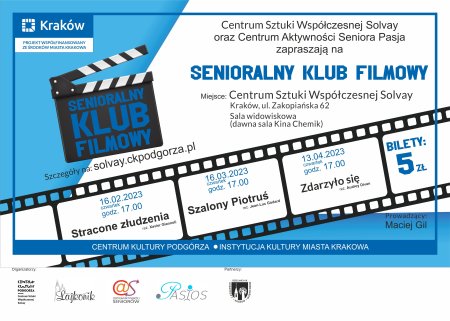SENIORALNY KLUB FILMOWY CSW SOLVAY & CAS PASJA - inne