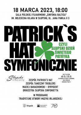 PATRICK'S HAT SYMFONICZNIE - koncert