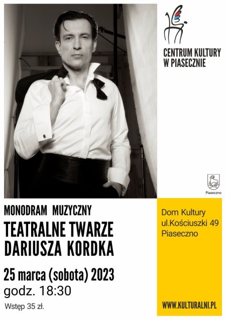 Monodram Muzyczny. Teatralne Twarze Dariusza Kordka - spektakl