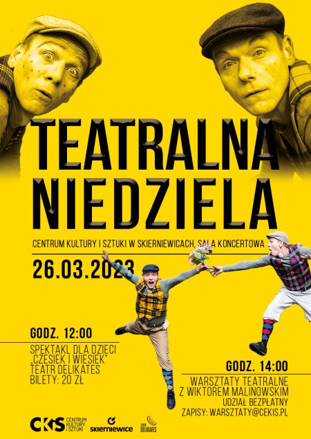 "Przygody Cześka i Wieśka" Teatr Delikates - spektakl