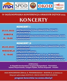 IV Ogólnopolska Konferencja Orkiestr Dętych 2023 - koncert