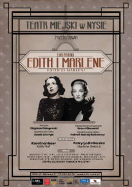 "Edith i Marlene" Miejski Teatr w Nysie - spektakl