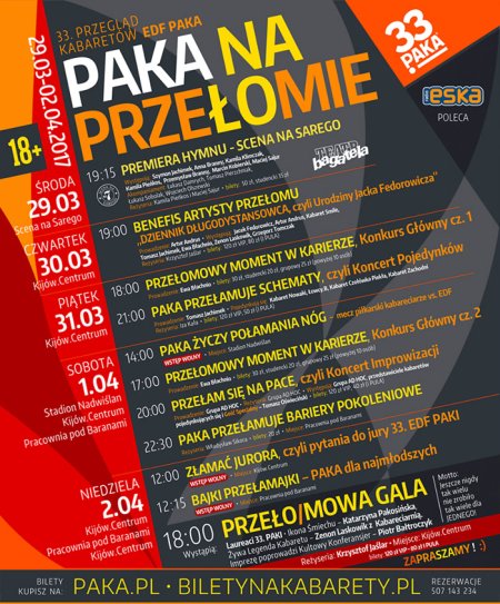 33. EDF PAKA - Paka Na Przełomie - kabaret
