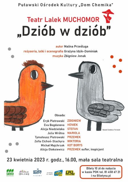 Dziób w dziób - Muchomor - spektakl