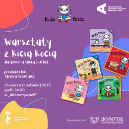 Spotkanie i warsztaty z Moniką Skikiewicz (3-6 lat) - dla dzieci