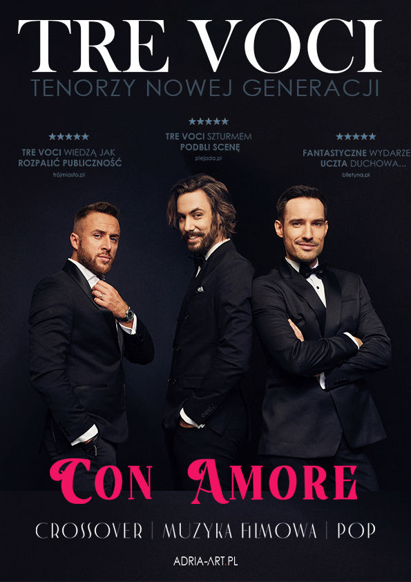 Plakat Tre Voci - Con Amore 155180
