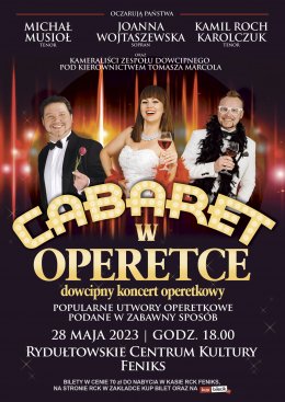 Koncert operetkowy "Cabaret w operetce - koncert