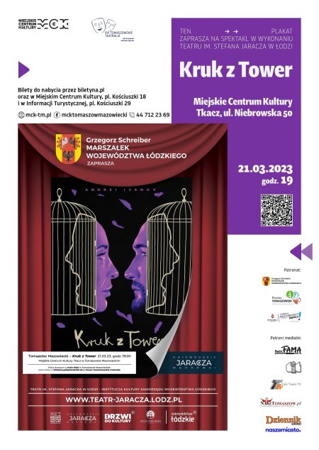 Kruk z Tower - Tomaszowskie Teatralia - spektakl