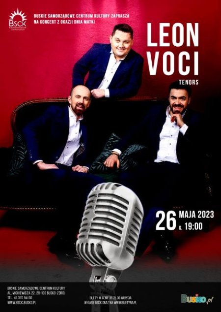 LEONVOCI  Tenors - koncert