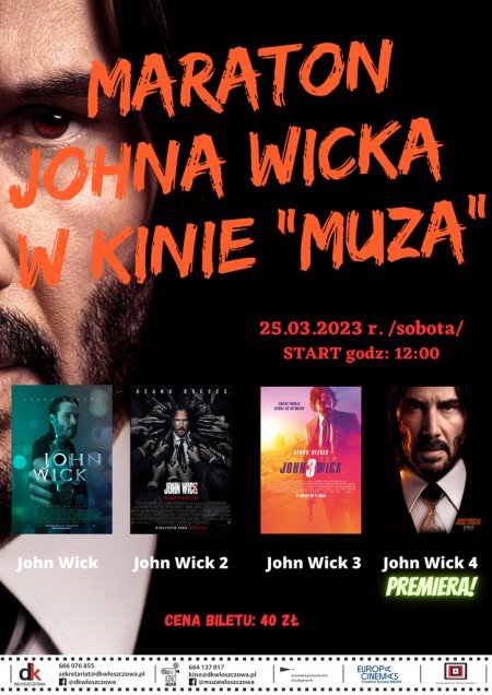 Maraton Johna Wicka w Kinie "Muza" - film