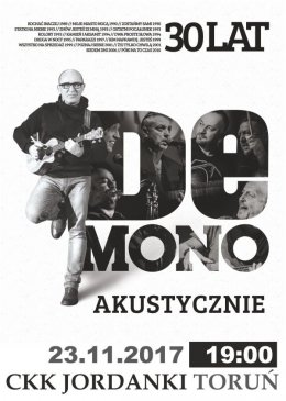 De Mono Akustycznie 2017 - koncert