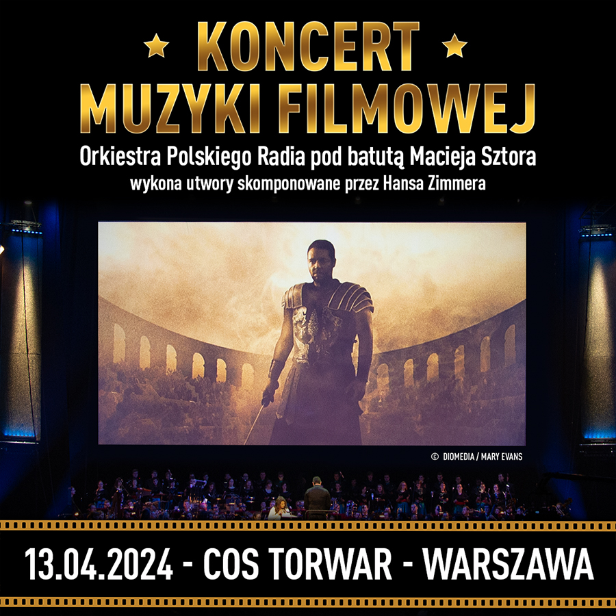 Koncert Muzyki Filmowej z utworami Hansa Zimmera Warszawa Bilety