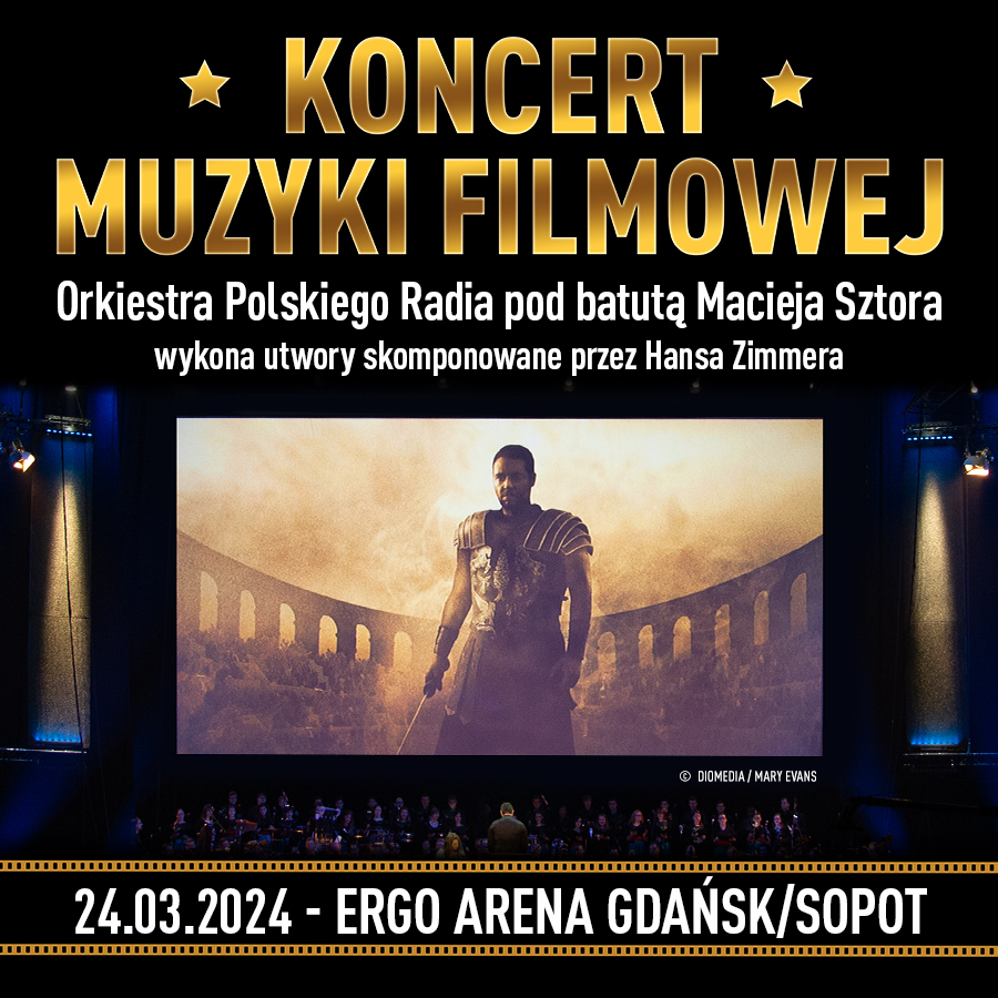 Koncert Muzyki Filmowej z utworami Hansa Zimmera Gdańsk Bilety