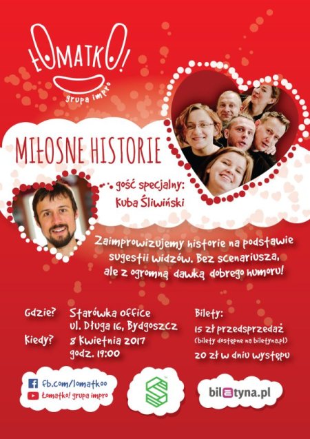 Łomatko Grupa Impro -  Miłosne Historie! - kabaret