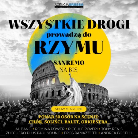 Wszystkie Drogi Prowadzą do Rzymu - Sanremo na Bis - koncert