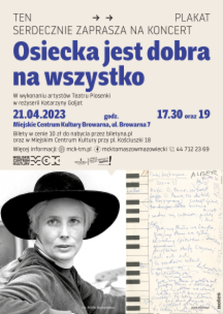 Osiecka jest dobra na wszystko - koncert