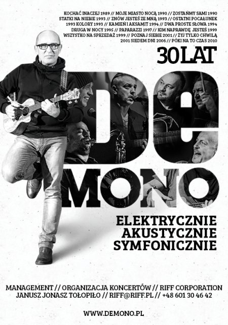 De Mono - 30 lecie zespołu - koncert