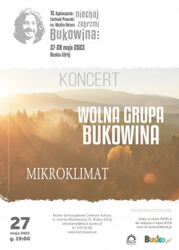 Wolna Grupa Bukowina - koncert